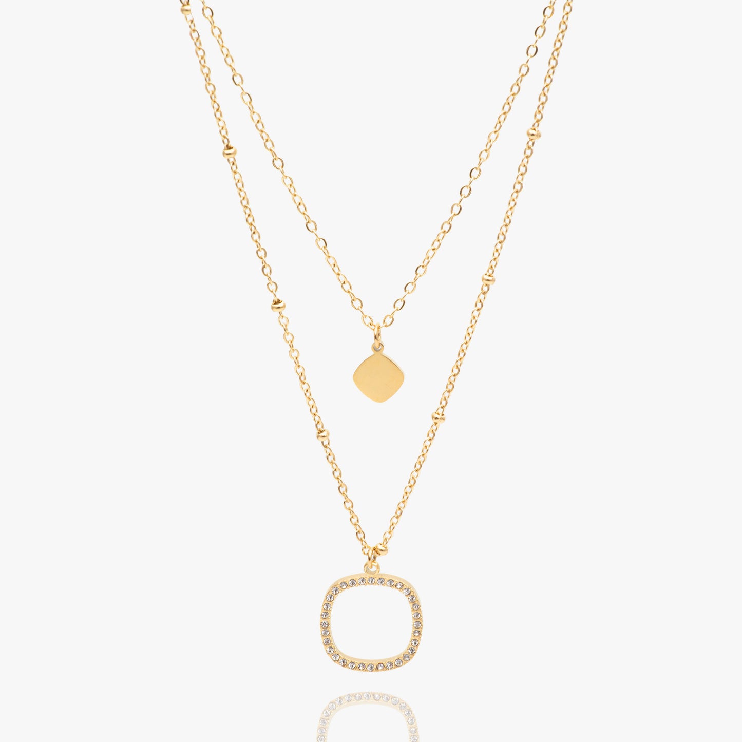 Oksana Dual Layered Necklace