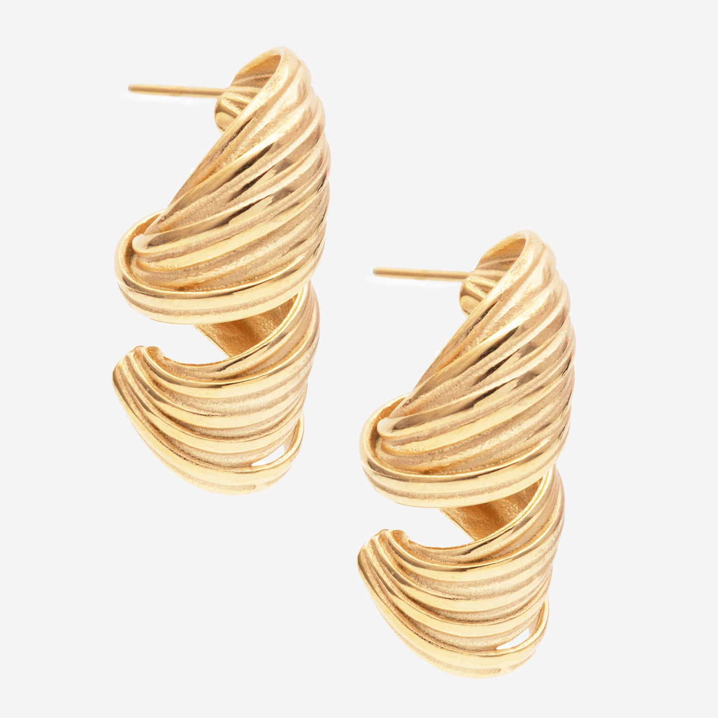 Elara Swirl Earrings