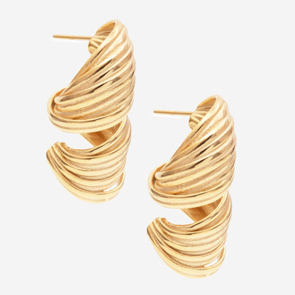 Elara Swirl Earrings