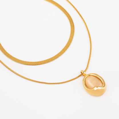Moonstruck Dual Layered Necklace