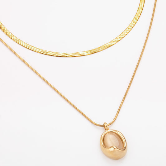 Moonstruck Dual Layered Necklace