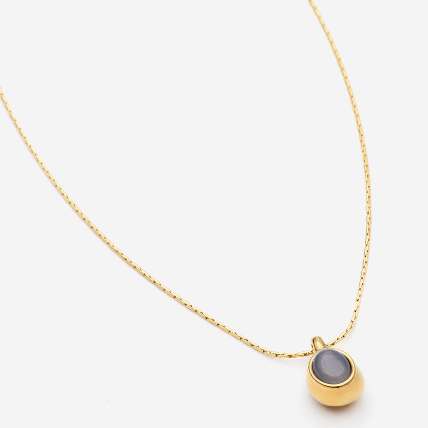 Iria Blue Stone Necklace