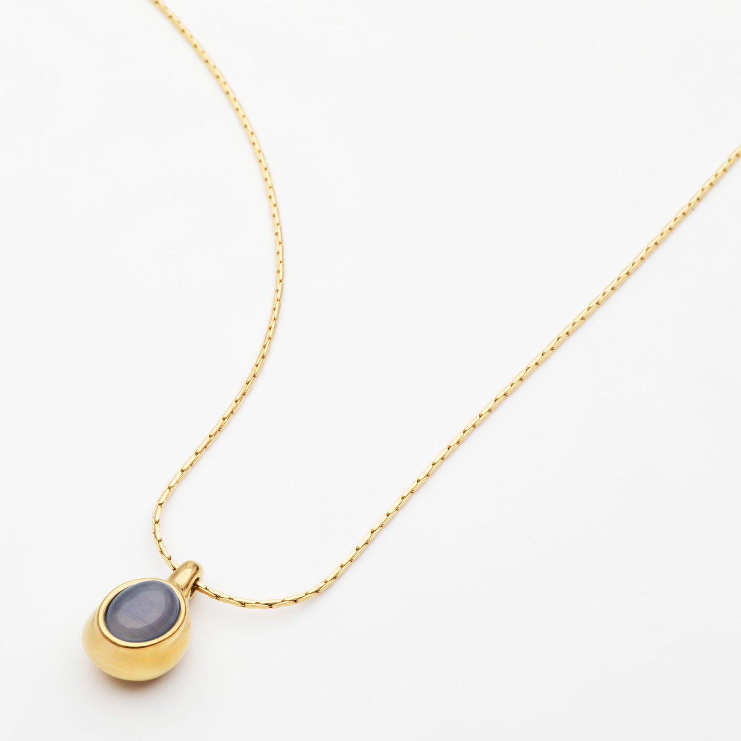 Iria Blue Stone Necklace