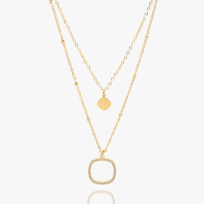 Oksana Dual Layered Necklace