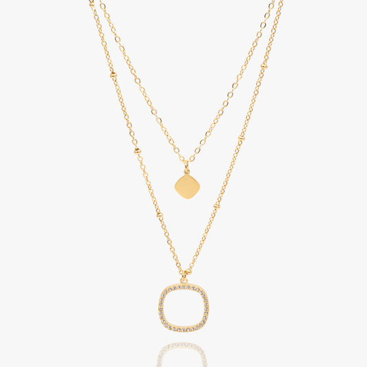 Oksana Dual Layered Necklace