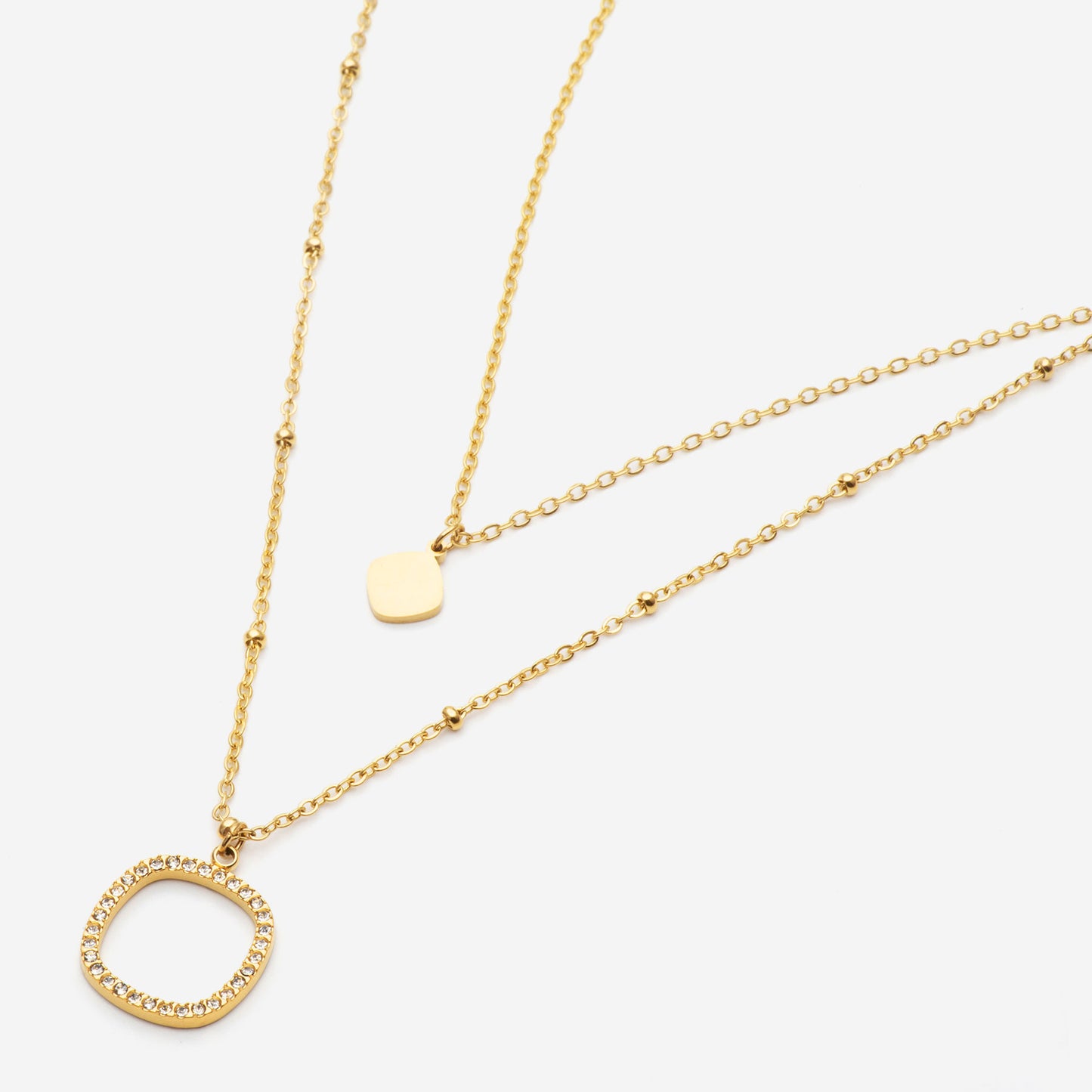 Oksana Dual Layered Necklace