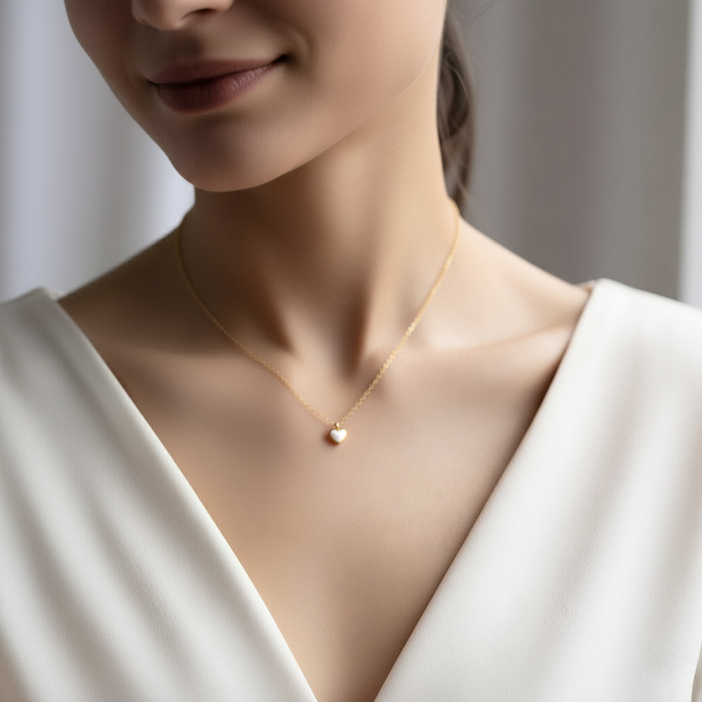 Eeny Meeny Heart Necklace