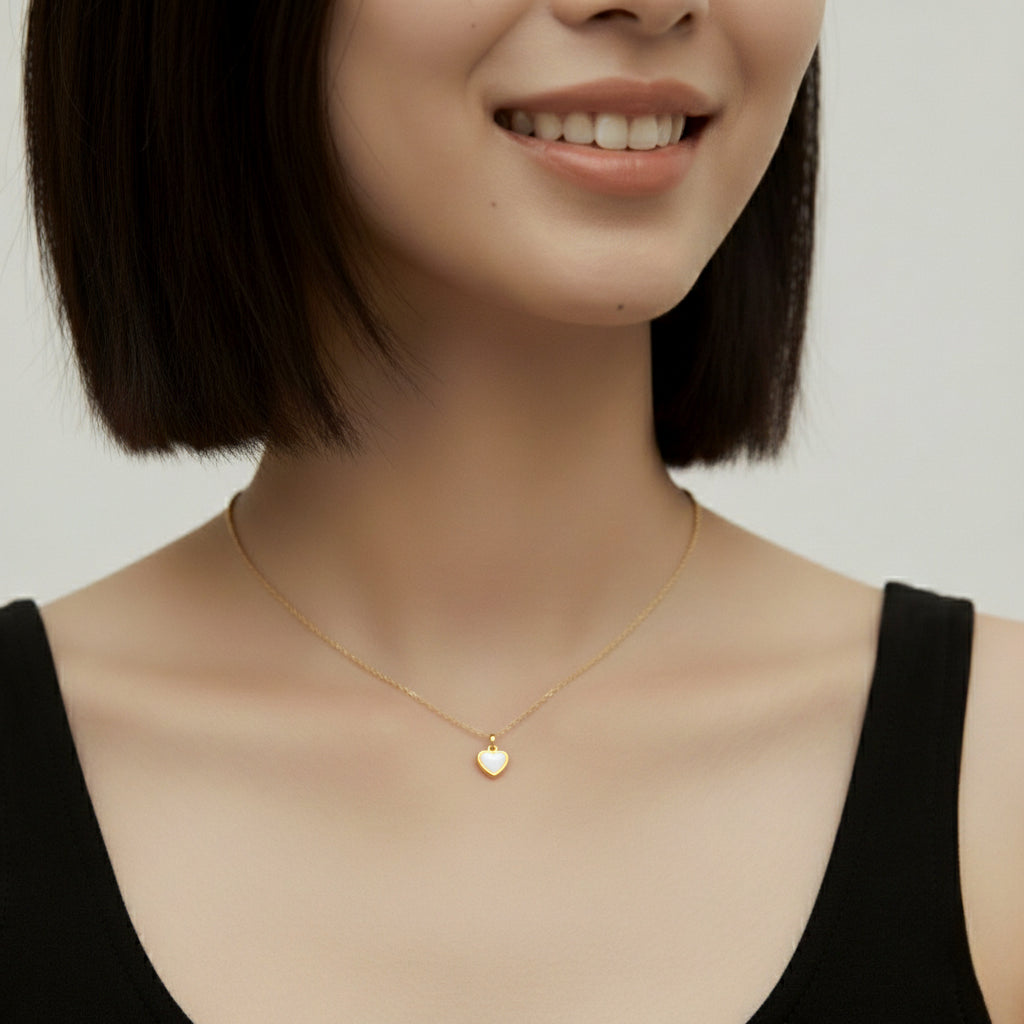 Eeny Meeny Heart Necklace