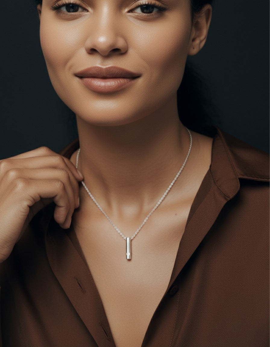 Emi Silver Bullet Necklace